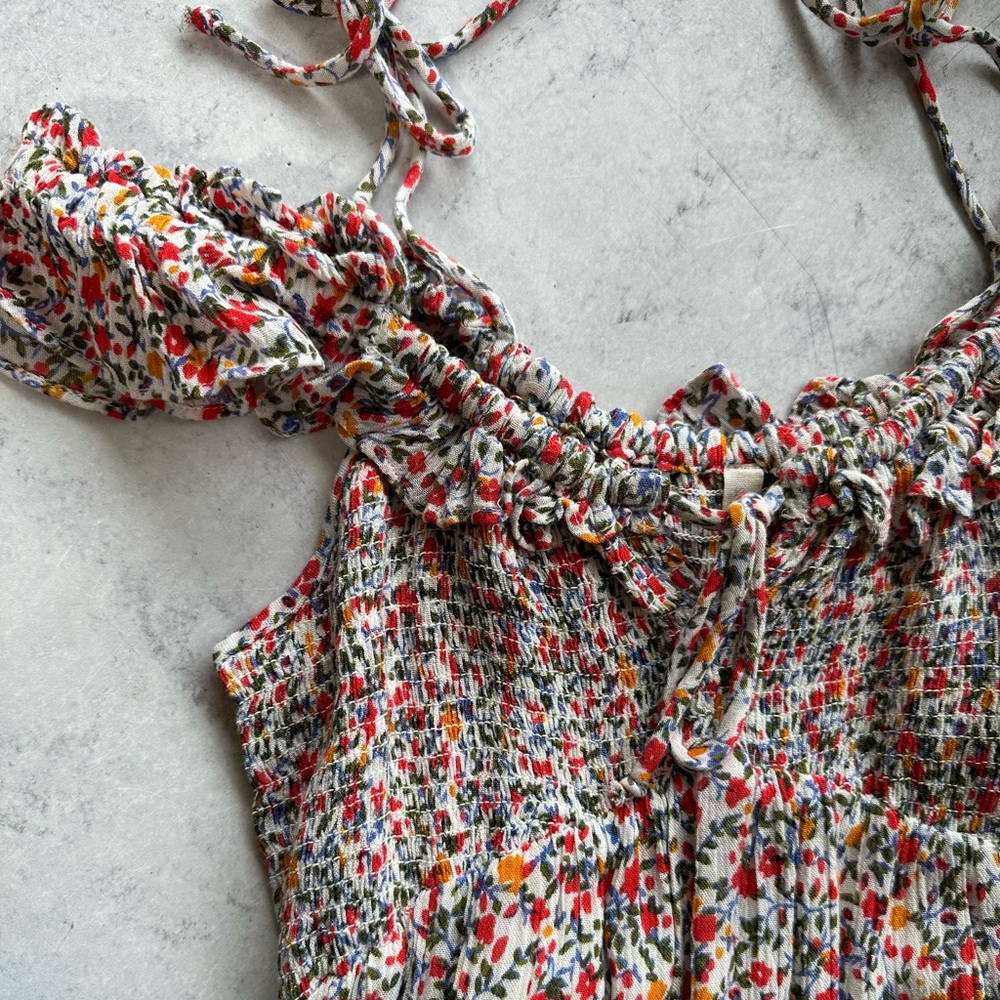 Floral Off the Shoulder Dress